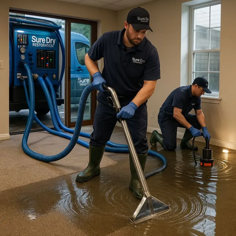 Water Extraction and Removal process in La Villa, TX